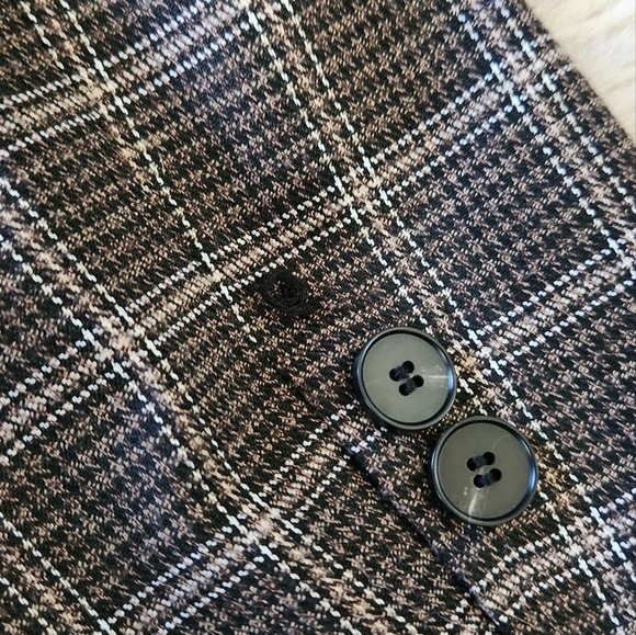 OVERSIZED Plaid Blazer - Picture 9 of 12